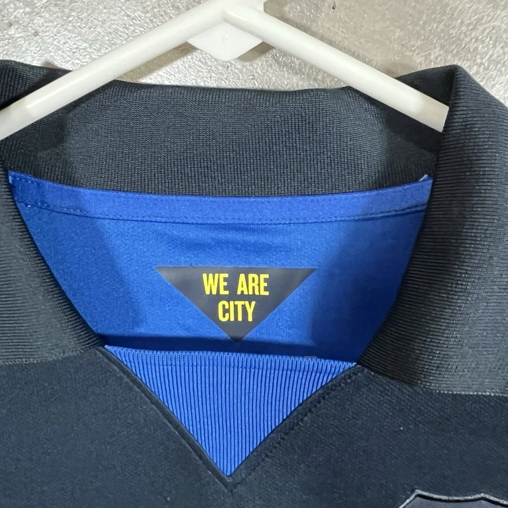 Manchester‎ City 2014/2015 Football Soccer Shirt Jersey Away Nike Mens Small